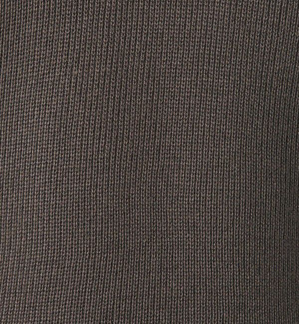 BEAUTY&YOUTH UNITED ARROWS「【WEB限定 WARDROBE SMART】マシーンウォッシャブル ウールミックス アゼ クルーネック」|ニット・セーター|