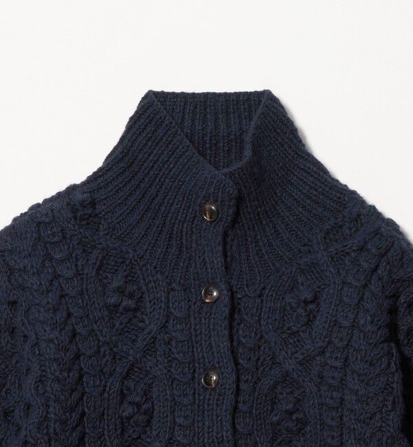 STEVEN ALAN「＜Steven Alan＞ハンド ケーブル ハイネック ニット」|カーディガン|