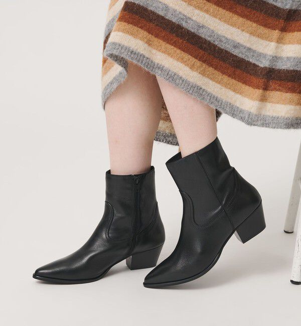 BEAUTY&YOUTH UNITED ARROWS「＜CORSO ROMA 9＞ウェスタン ショートブーツ」|ロングブーツ|