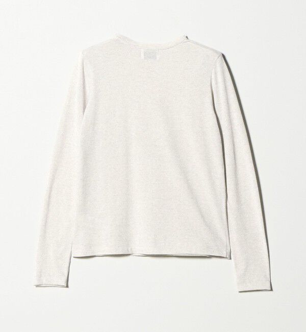 UNITED ARROWS「ラメ テンジク ロングスリーブ カットソー」|Tシャツ・カットソー|