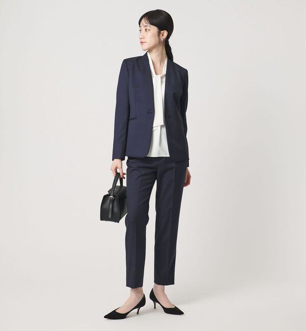UNITED ARROWS「Vitale Barberis Canonico ノーラペル ジャケット」|ノーカラージャケット|