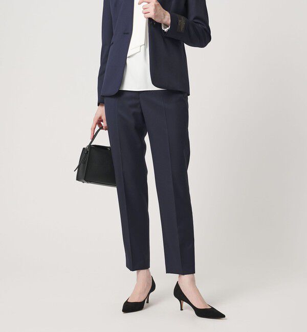 UNITED ARROWS「Vitale Barberis Canonico スリム テーパードパンツ」|スラックス|
