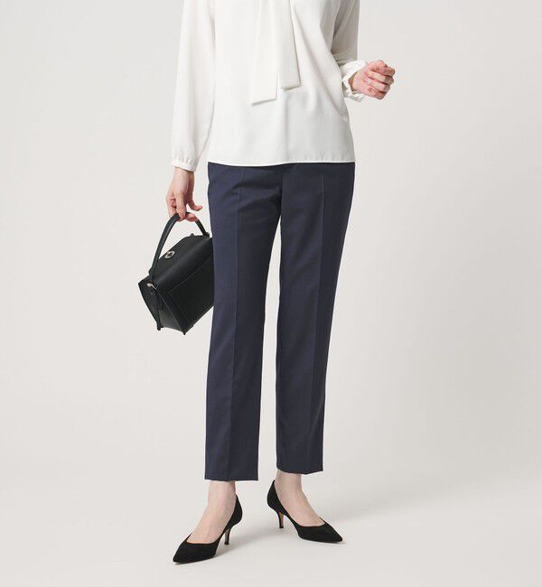 UNITED ARROWS「Vitale Barberis Canonico スリム テーパードパンツ」|スラックス|