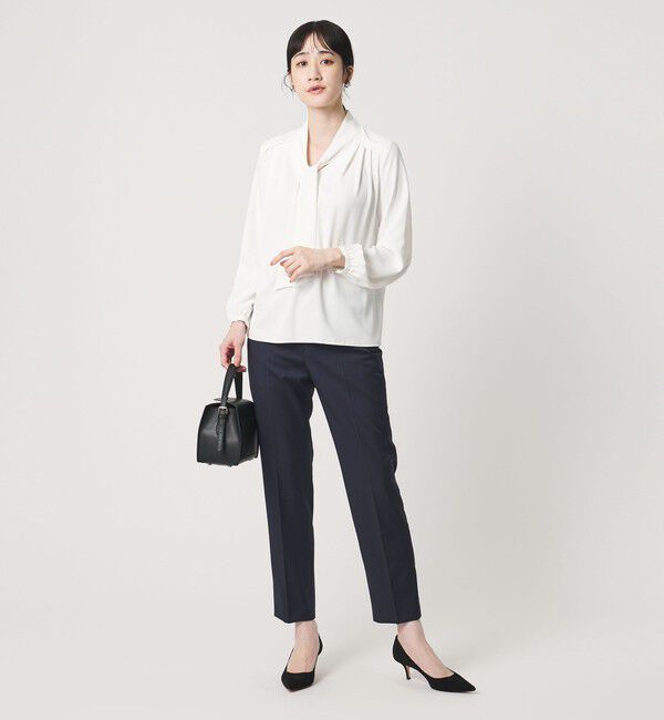 UNITED ARROWS「Vitale Barberis Canonico スリム テーパードパンツ」|スラックス|