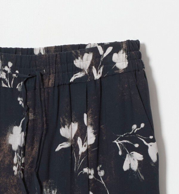 UNITED ARROWS「＜SACRA＞ホワイトフラワー プリント パンツ」|その他|
