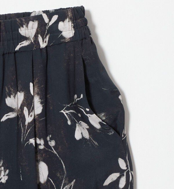 UNITED ARROWS「＜SACRA＞ホワイトフラワー プリント パンツ」|その他|