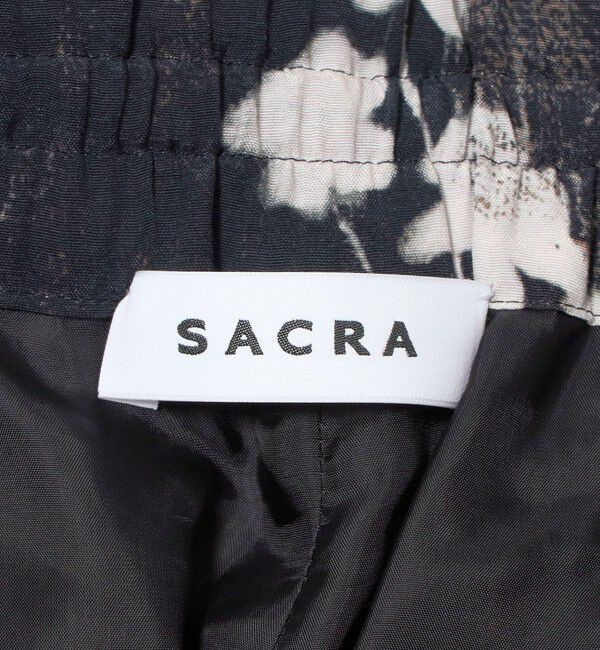 UNITED ARROWS「＜SACRA＞ホワイトフラワー プリント パンツ」|その他|