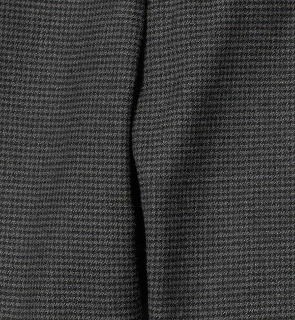 UNITED ARROWS「ハウンドトゥース サイドエクステンド ノープリーツ スラックス COMFORT EASY-MODEL」|スラックス|