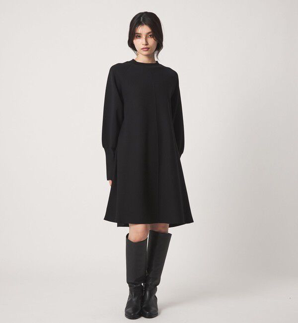 EMMEL REFINES「＜EMMEL REFINES＞EM Aライン ミニ ニット ワンピース」|ワンピース|