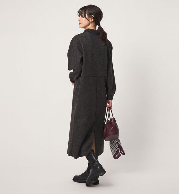UNITED ARROWS green label relaxing「ウールライク ポロワンピース」|ワンピース|
