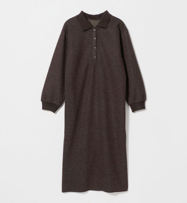 UNITED ARROWS green label relaxing「ウールライク ポロワンピース」|ワンピース|