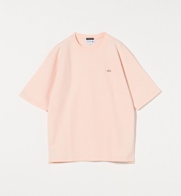 BEAUTY&YOUTH UNITED ARROWS「＜LACOSTE for BEAUTY&YOUTH＞1トーン ショートスリーブ Tシャツ」|Tシャツ・カットソー|LT.PINK