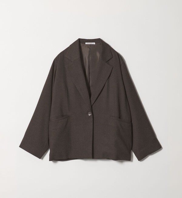 BEAUTY&YOUTH UNITED ARROWS「【WEB限定 Wardrobe DAILY MINIMAL】テーラード チェック ジャケット」|テーラードジャケット|