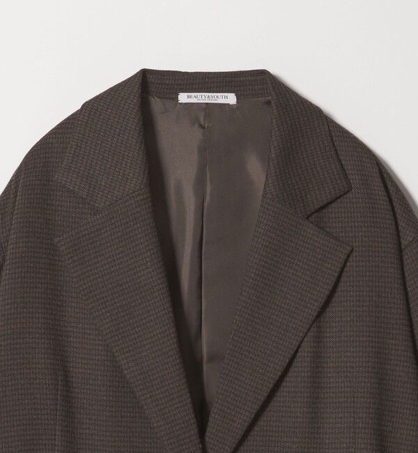 BEAUTY&YOUTH UNITED ARROWS「【WEB限定 Wardrobe DAILY MINIMAL】テーラード チェック ジャケット」|テーラードジャケット|