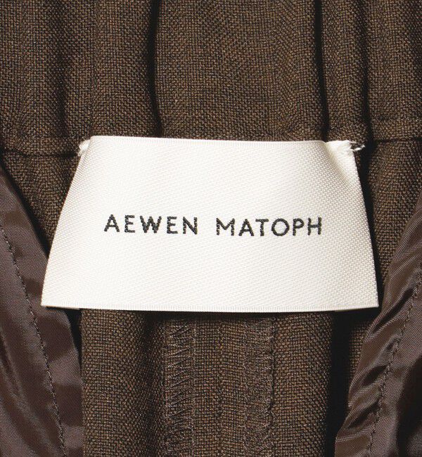 AEWEN MATOPH「＜AEWEN MATOPH＞インタックパンツ ウォッシャブル」|その他|
