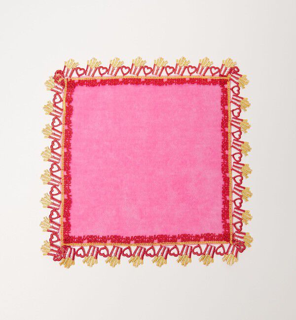 UNITED ARROWS「【別注】＜近沢レース店＞ポテト ハンカチ」|バンダナ・スカーフ|PINK