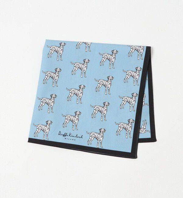 UNITED ARROWS「＜Dieffe Kinloch＞バンダナ 26FW」|バンダナ・スカーフ|LT.BLUE