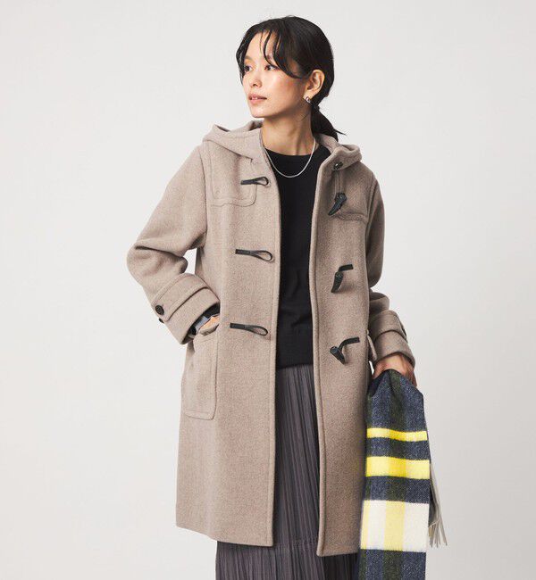 UNITED ARROWS green label relaxing「【WEB限定】ロング ダッフルコート」|ダッフルコート|NATURAL