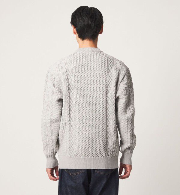 UNITED ARROWS green label relaxing「＜GIM＞アラン 7G クルーネック ニット」|ニット・セーター|