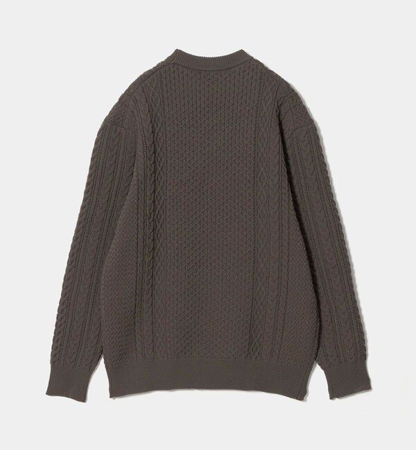 UNITED ARROWS green label relaxing「＜GIM＞アラン 7G クルーネック ニット」|ニット・セーター|