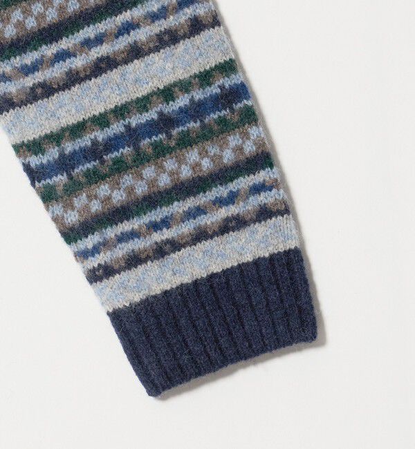 BEAUTY&YOUTH UNITED ARROWS「ウール ノルディック クルーネック ニットプルオーバー」|ニット・セーター|