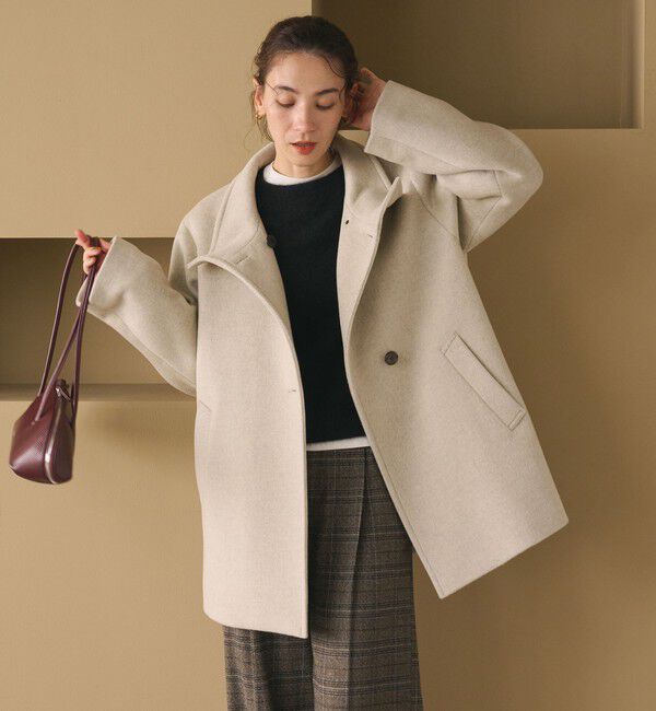 BEAUTY&YOUTH UNITED ARROWS「スタンドカラー ミドルコート」|その他|