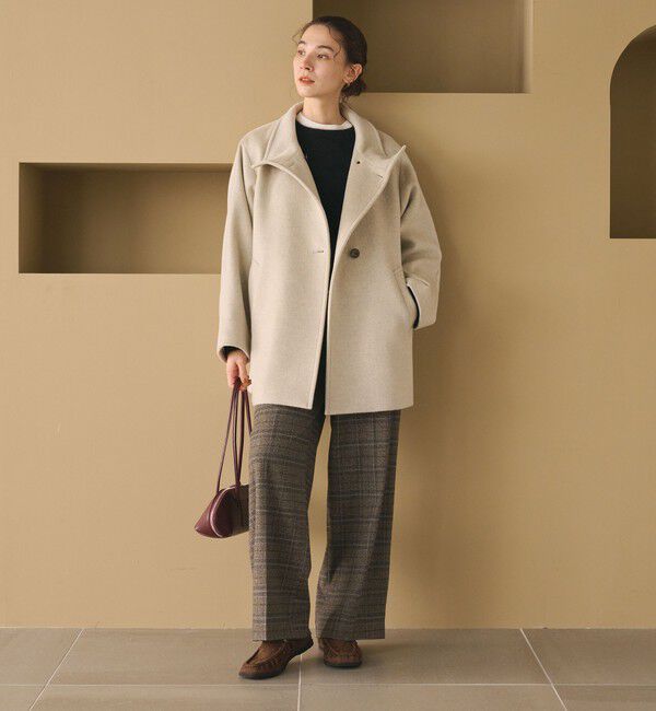BEAUTY&YOUTH UNITED ARROWS「スタンドカラー ミドルコート」|その他|