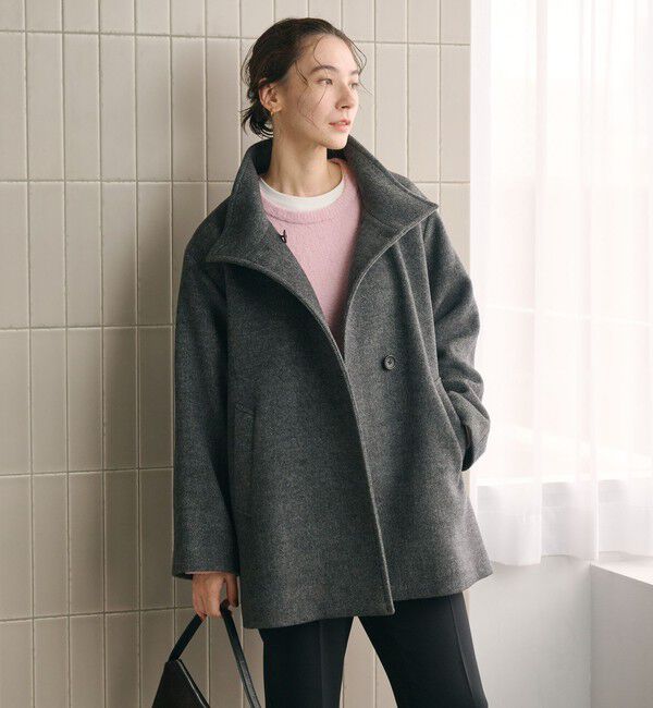 BEAUTY&YOUTH UNITED ARROWS「スタンドカラー ミドルコート」|その他|
