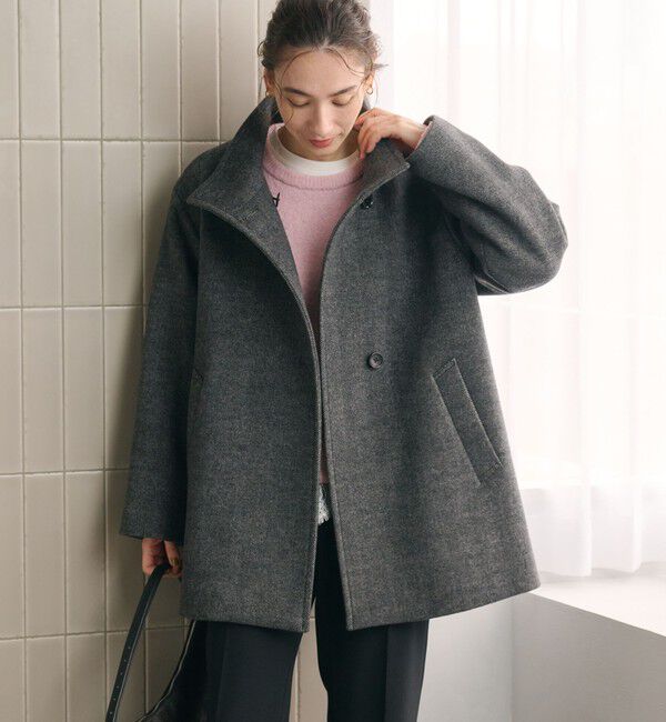 BEAUTY&YOUTH UNITED ARROWS「スタンドカラー ミドルコート」|その他|