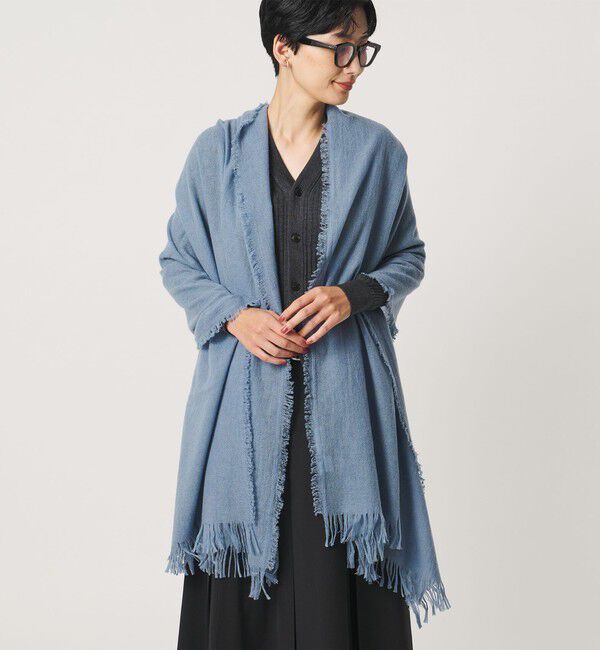 UNITED ARROWS「＜ASAUCE MELER＞カシミヤ BSKT ストール」|ストール|