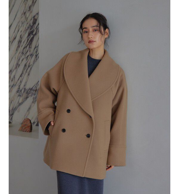 EMMEL REFINES「＜EMMEL REFINES＞EM ショールカラー ダブルボタン コート」|その他|