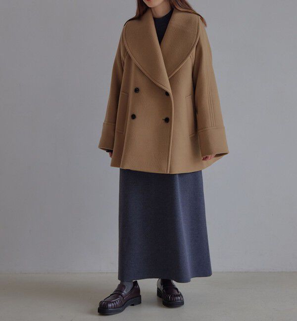 EMMEL REFINES「＜EMMEL REFINES＞EM ショールカラー ダブルボタン コート」|その他|