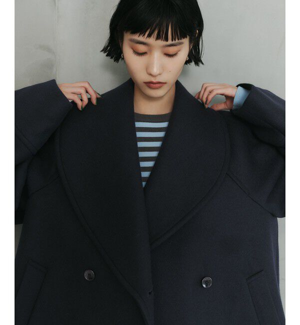EMMEL REFINES「＜EMMEL REFINES＞EM ショールカラー ダブルボタン コート」|その他|