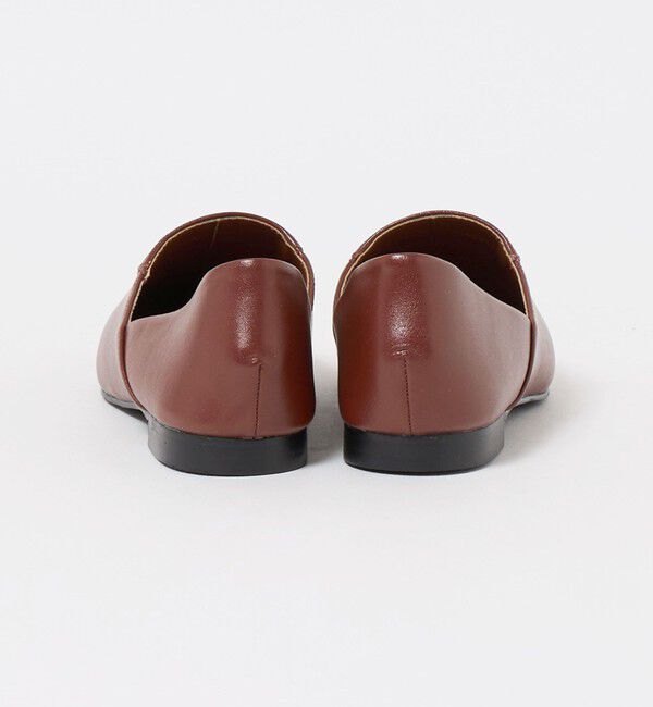 UNITED ARROWS green label relaxing「スクエアトゥ フラットシューズ」|ローファー|