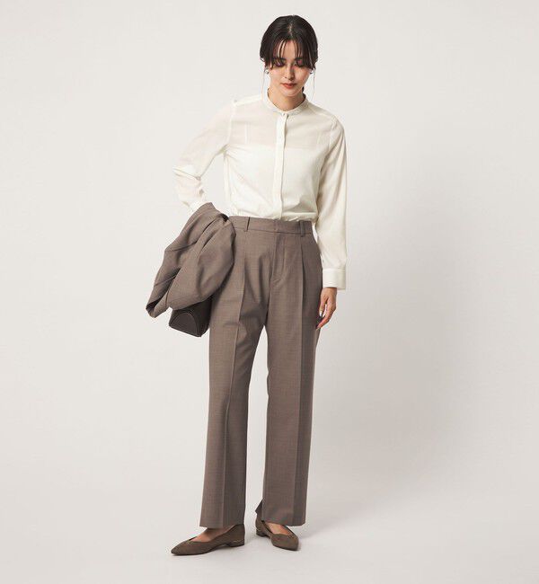 UNITED ARROWS green label relaxing「バイカラー シャツ」|シャツ・ブラウス|