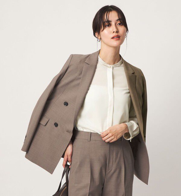 UNITED ARROWS green label relaxing「バイカラー シャツ」|シャツ・ブラウス|