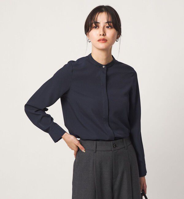 UNITED ARROWS green label relaxing「バイカラー シャツ」|シャツ・ブラウス|