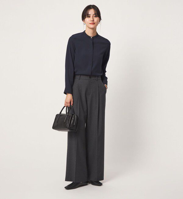 UNITED ARROWS green label relaxing「バイカラー シャツ」|シャツ・ブラウス|
