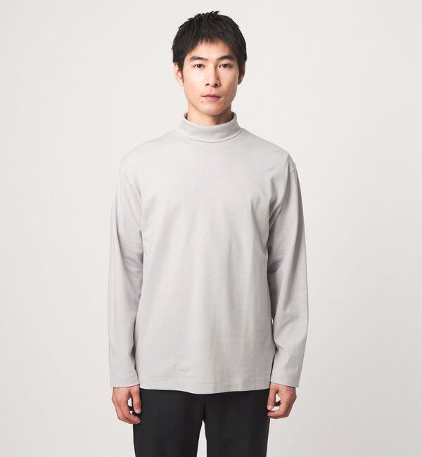 UNITED ARROWS green label relaxing「オーガニックコットン スムース タートルネック カットソー」|Tシャツ・カットソー|