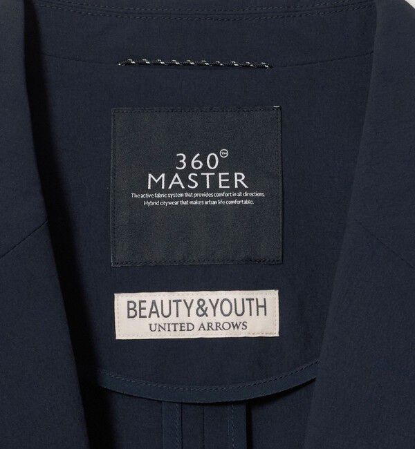 BEAUTY&YOUTH UNITED ARROWS「【WEB限定】360&deg;MASTER イーズ コンフォート 2B ジャケット セットアップ対応 撥水 ストレッチ ウォッシャ」|テーラードジャケット|