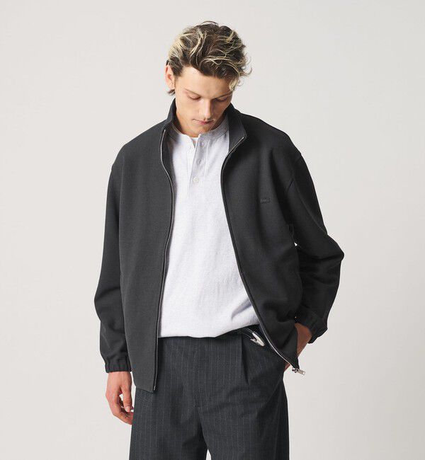 BEAUTY&YOUTH UNITED ARROWS「＜LACOSTE for BEAUTY&YOUTH＞ ワントーン ジップ ブルゾン」|カーディガン|DK.GRAY