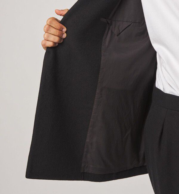STEVEN ALAN「＜Steven Alan＞ ブラッシュド フランネル ダブルブレステッド 6B ジャケット」|テーラードジャケット|