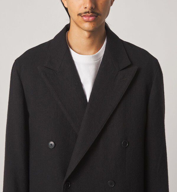 STEVEN ALAN「＜Steven Alan＞ ブラッシュド フランネル ダブルブレステッド 6B ジャケット」|テーラードジャケット|