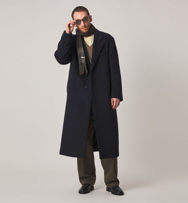 STEVEN ALAN「＜Steven Alan＞ スーパー140 シングル チェスターコート」|チェスターコート|