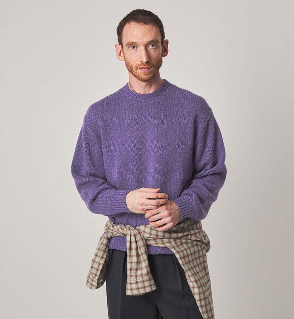 STEVEN ALAN「＜Steven Alan＞ ハミルトンラムズウール モックネック ニット」|ニット・セーター|