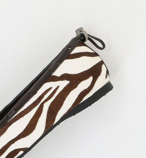BEAUTY&YOUTH UNITED ARROWS「＜PAES＞ゼブラ ストリング フラットシューズ」|バレエシューズ|