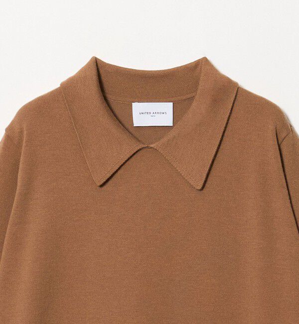 UNITED ARROWS「ポロニット ワンピース」|ワンピース|