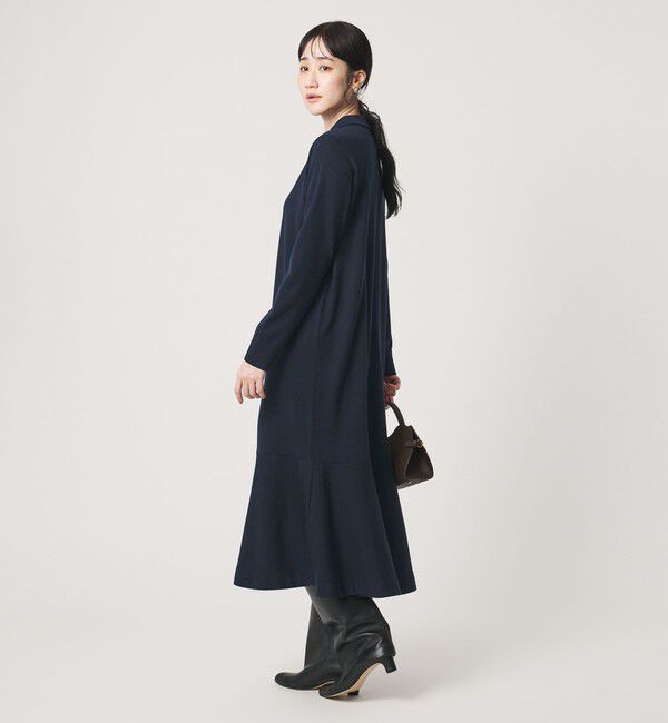 UNITED ARROWS「ポロニット ワンピース」|ワンピース|
