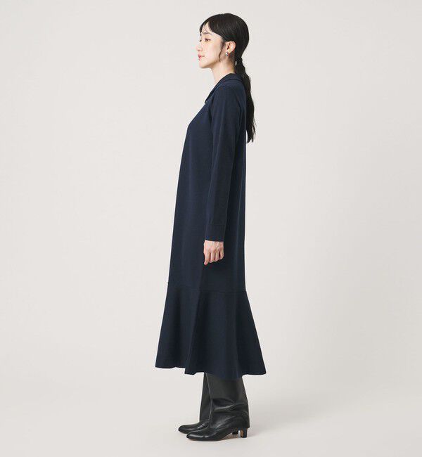 UNITED ARROWS「ポロニット ワンピース」|ワンピース|