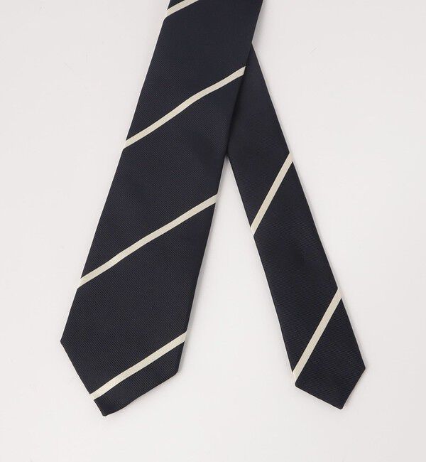 UNITED ARROWS green label relaxing「＜partitura＞8.0cm ストライプ2 ネクタイ」|ネクタイ・蝶ネクタイ|